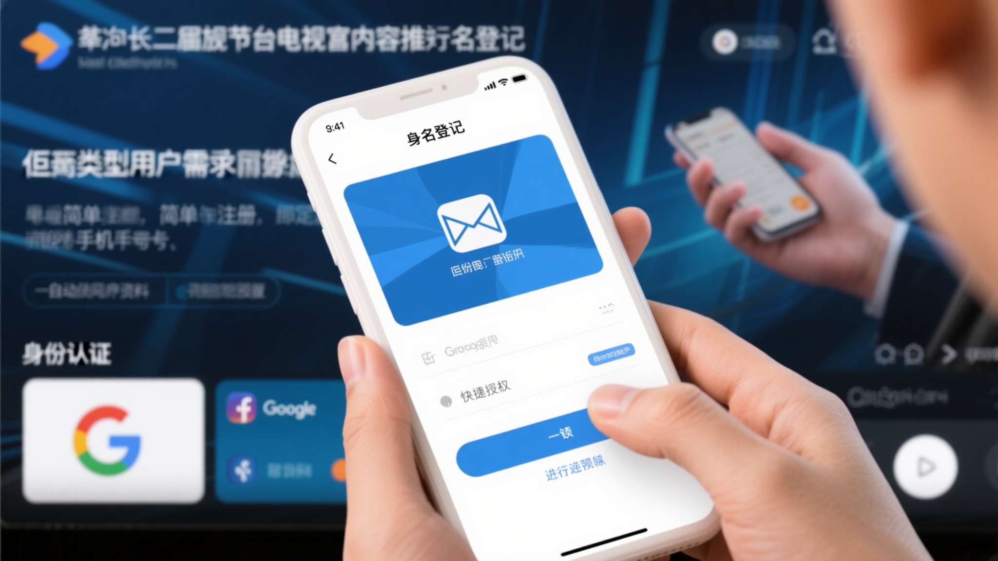 其次，大部分旗舰电视台对自家内容推行实名登记，但通常仅要求用户简单注册而不绑定本
